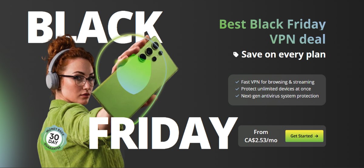 IPVanish Black Friday deal – up to 87% off, from CA$2.53/mo